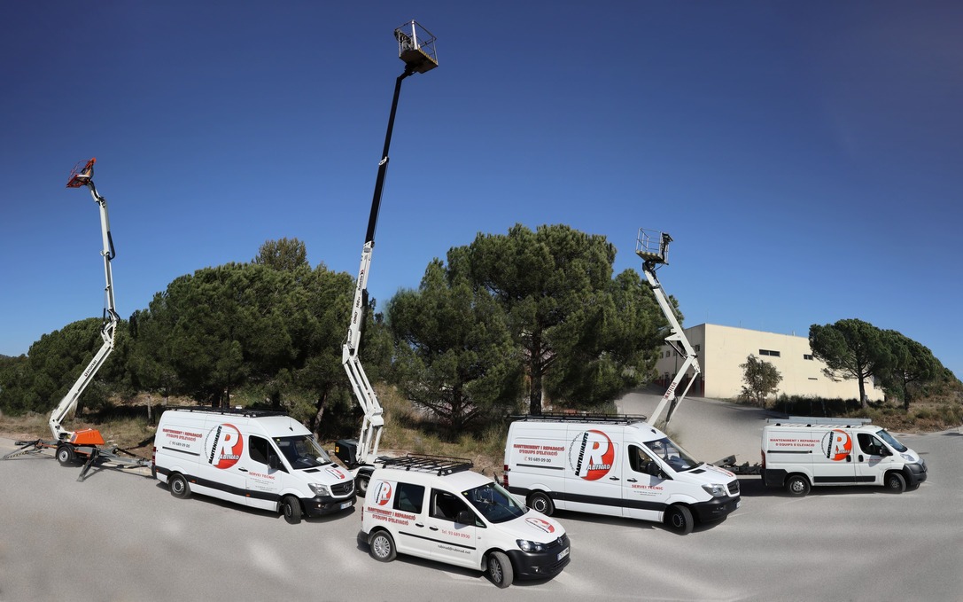 instalación y venta de equipos radio control Manteniments Rabinad en Begues, Barcelona
